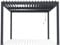 Habitat et Jardin Pérgola bioclimática Windsor de Aluminio con led 3 x 4 - Gris