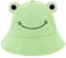 Naimo Niedlicher Frosch Fischerhüte Erwachsene Baumwolle Buckethut Anglerhut Unisex Eimer Hut Faltbar Outdoor Sonnenhut Strandhut Sommermütze