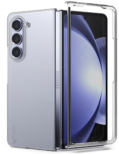 Ringke Slim per Cover Samsung Galaxy Z Fold 5 - Matte Clear | Custodia, compatibile con la ricarica wireless, sottile, leggero