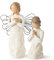 Willow Tree Remembrance Angel Plus Prayer of Peace Figure, Sculpted Hand-Painted Figures 2-Piece Set