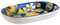 APS 85290 - Piatto in melamina, 18,5 x 11,5 cm, altezza 3 cm, colore: Bianco