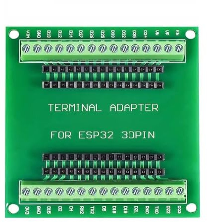 Erweiterungsplatine 30Pin GPIO Breakout Board Kompatibel mit 30 Pins ESP32 Entwicklungsplatine