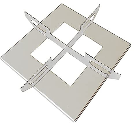 Réchaud de poche pliable en acier inoxydable pour camping en plein air, pique-nique, chasse