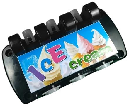 ZeAda Accesorios for máquina de Helados, un Conjunto de máquinas de Helado, Cabezal, Panel Frontal, boquillas de Descarga, Placa Frontal, Accesorios de Repuesto