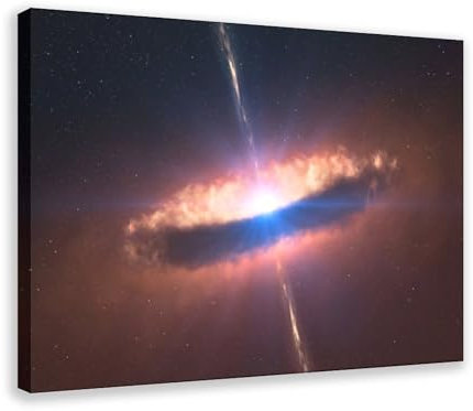 Andromeda Galaxie-Poster, 1, Leinwand-Poster, Wandkunst, Dekordruck, Bild, Gemälde für Wohnzimmer, Schlafzimmer, Dekoration, 30 x 45 cm
