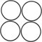 Toddmomy Silicone Ring for Water Bottle Lid Reusable Lid Seals Replacement Seal Ring