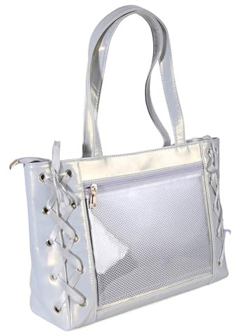 Morain Itabag Sac à main à bandoulière pour fille avec panneau inférieur renforcé, jaune, 9.36x8.3556in
