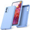 Watana for Samsung Galaxy S20 FE S20 FE 5G Case, Soft-Touch Silicone Phone Case, Shockproof, DustProof, Antiskid Full Body Armour Phone Cover with Microfiber Lining for samsung S20fe S20fe,Light Blue