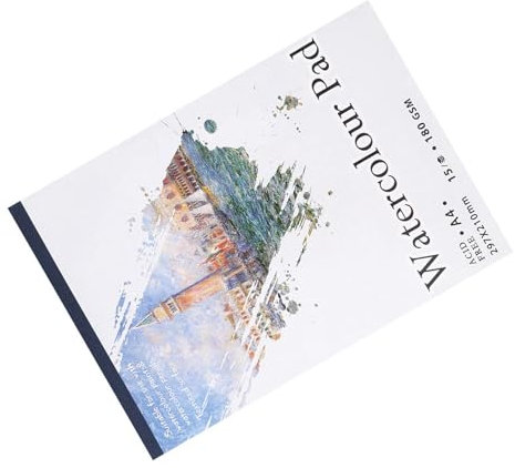 Künstler Sketch Book Aquarell Notepad Zum Malerei Zeichnen Tagebuch Notizbuch (A4)