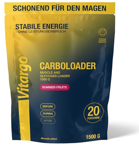 Vitargo Kohlenhydrate Pulver für Ausdauersport, 1,5 kg, Sommerfrüchte | Isotonisches Getränkepulver ohne Magenprobleme, Pre & Intra-Workout Energy Pulver, 70% schneller als Maltodextrin