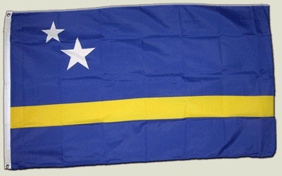 Flagge Curacao - 90 x 150 cm [Misc.]