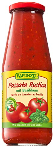 Rapunzel Passata Rustica mit Basilikum (680 g) - Bio