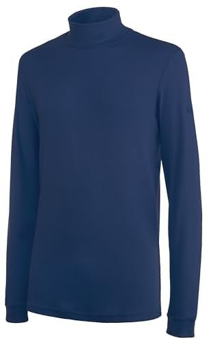 Brandsseller Herren Ski Shirt 100% Baumwolle Langarm Rollkragen