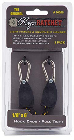 Liberty Garden 10000 Rope Ratchet Grow Light Hanger