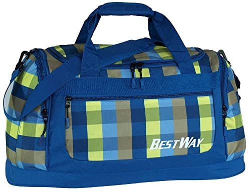 BESTWAY Royalblau-Lime Sporttasche - 40195-0533