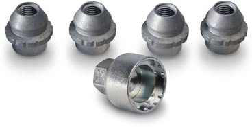 Ford Genuine Alloy Mondeo Mk4 Wheel Locking Nut Set Of 4 & Key 2008-2014 1719997