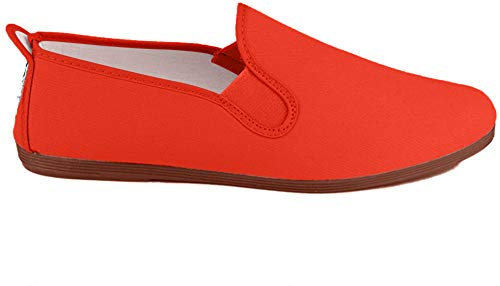 javer 55-1 - Zapatilla Kung-FU Lona Mujer Color: Rojo Talla: 38