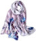 STORY OF SHANGHAI Seidenschal Damen 100% Seide, 20+ Bunte Luxuriöse Schals, Warm & Weich, als Stola Seidentuch Halstuch Pashmina - 53 * 170 cm Elegant Blumen 3