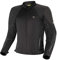 SHIMA JET - Atmungsaktive MESH-Paneele, Wasserdichte, Herausnehmbare Membrane, Level 2 Rückenprotektor inklusive, Erweiterte Einstellmöglichkeiten (Jacke Herren, Schwarz, L)