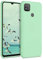 kwmobile Housse Compatible avec Xiaomi Redmi 9C Coque - Housse de téléphone Protection Souple en Silicone - Menthe Mat