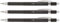 BIC Lot de 3 Porte-mines rechargeable CRITERIUM Noir HB 2 mm