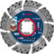 Bosch 1x EXPERT MultiMaterial X-LOCK Diamanttrennscheiben (für Beton, Stahlbeton, Ø 115 mm, Professional Zubehör Kleiner Winkelschleifer)