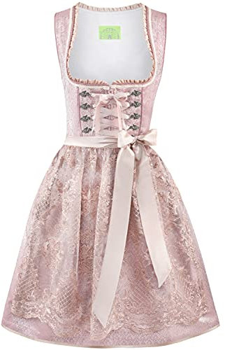 Stockerpoint Damen Amena Mini Dirndl, Rose, 34
