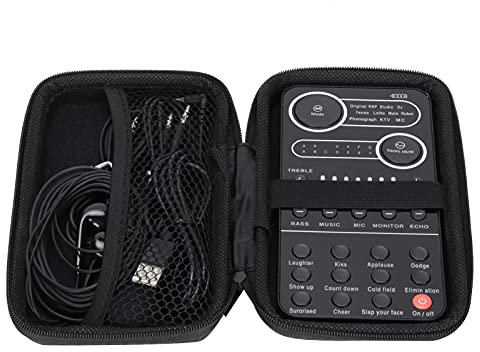 Soundkarten-Set, Interne Soundkarte, Live Voice Changer, USB-Soundkarte, Intelligente Rauschunterdrückung, für Handy und Computer Universal, PC(K9)