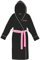 BLACKPINK Rock Off Trade Bademantel mit Logo, offiziell, langärmelig, Rosa, Unisex, Schwarz, M/L