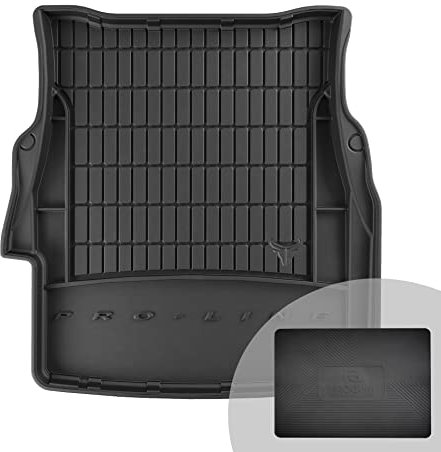 FROGUM ProLine 3D Gummimatte Exklusive Auto Kofferraummatte Kofferraumwanne für BMW 5er E39 1995-2003 | Bequemer Organiser | Die höchsten Kanten