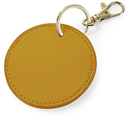 BagBase BG745 Boutique Circular Key Clip - Mustard