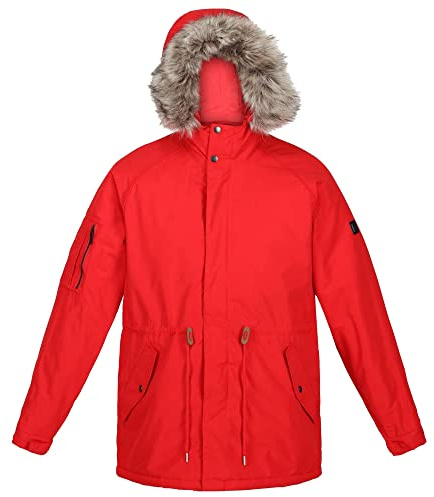 Regatta Salinger III Parka Jacke Freizeitjacke modisch Herren schwarz schwarz