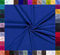 0,5m Baumwoll-Jersey uni 8% Elasthan Baumwollstoff elastisch Meterware Jersey-Stoff Oeko-Tex Kl 1, Farbe:königsblau