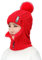 Surakey Damen Wintermütze Schlupfmütze Warm Wintermütze Schalmütze Mütze Damen Winter Strickmütze mit Bommel Fleecefutter Warme Beanie Mütze für Outdoor Wintersport
