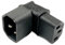 Auline C14 to C13 Kettle Power Cable 90 Degree Angled Adaptor Convert Lead