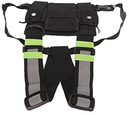 Pettorale radio, custodia per imbracatura toracica radio Tracolla regolabile universale fissata saldamente per radio a 2 vie