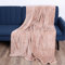 Bestlivings Kuscheldecke Flanell Decke 150x200cm (Camel) Flauschige Struktur Wohndecke für Sofa, Couch und Bett, Tagesdecke Oeko-TEX - Sofaüberwurf