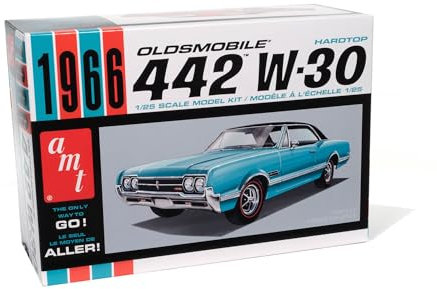 AMT - 1/25 1966er Olds 442 Hartop - Plastikmodellbausatz