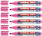 Edding Whiteboard-Marker, 360 Rosa, Rundspitze, 1,5-3 mm, 6 Stück