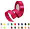 Hot Pink Satin Ribbon - 20mm Thick Fabric for Gift Wrapping, Crafting, Cake Decoration, Hair Bows, Christmas & Wedding