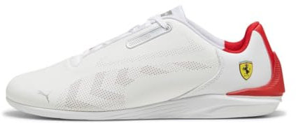 PUMA Men's Ferrari Drift Cat Decima 2.0 Sneaker, Puma White-rosso Corsa, 46 EU