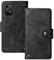 Anybird Retro Flip Schwarz Leder Tasche Hülle Für UMIDIGI Bison X20 6.53 Lederhülle Handyhülle Schutz Handytasche Handy Etui Brieftasche Cover Case Abdeckung