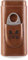 Jeweidea Zigarrenschneider Personalisierte Humidor Zigarren mit Messer Eingravierte Namen 3-Finger Zigarren Humidor PU-Leder Zigarrenetui für Reisen und Ausflüge Geschenk für Papa Ehemann (2Braun)