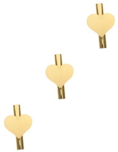 Gogogmee 3stücke Wandmontierter Blumenrohr-vase Aus Herzform Dekorative Wandvase Für Frische Und Künstliche Blumen Für Hochzeiten Partys Und Stilvolle Wohnräume