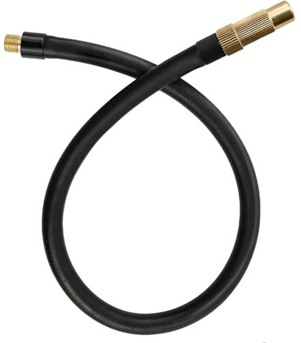 Wjelet Verlängerungsschlauch für Luftdruck Kompressoren Luftpumpe, 50cm Ersatz Schlauch Verlängerungsrohr, Kompatibel mit Xiaomi Air Inflator, Fahrrad Auto Motorrad Fahrradreifen Luftpumpe