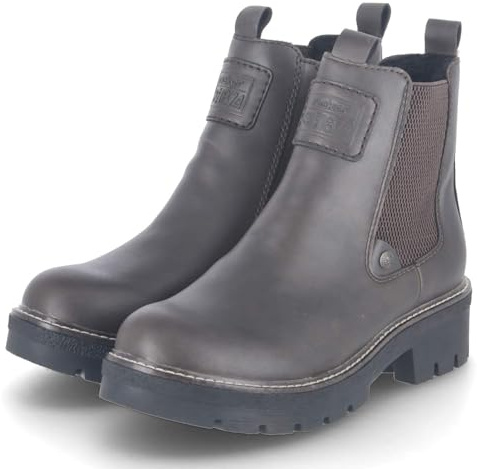 Rieker Y8150-25 Schlupfstiefel Kunstleder Damen in braun