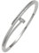 SIXDUTON Armreif Armband mit Zirkonia Damen, 14K Gold Glitzer Armband Verstellbares Freundschaftsarmbänder Schmuck Geschenk für Frauen Mädchen Ehefrau Mutter (Silber)