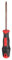 sourcing map T20 Torx Screwdriver 7.87 Magnetic Screwdrivers 3.94 Heat-Treated S2 Alloy Steel with Ergonomic Handle for DIY Repairing, Red Brown