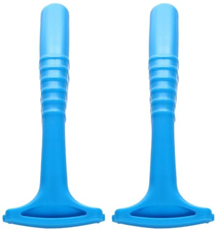 HONMEET Fußhautfeile zur Effektiven Hornhautentfernung mit Ergonomischem Griff aus Kunststoff und Metall 2 Stück und Fußpflege für Pediküre zu Hause und Salon
