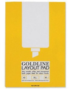 Goldline Layout Pad A3 GPL1A3